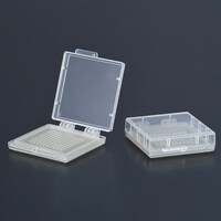 エクシール 精密部品搬送ケース ゲルベース 2インチ 透明 フラットFS8 Hタイプ 1セット(10個入) GC0016063