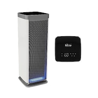 グリーンコアテック ダブルセンサー(Co2センサー・PM2.5センサー)搭載 静電気フィルタ式空気清浄機 BA400