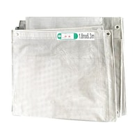 グリーンクロス メッシュシート グレー 1.5×5.1m ハトメ300ピッチ 6300008576