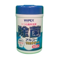 グリーンクロス ワイペックス除菌ウェットシートボトル 100枚入 24セット 6300024758
