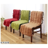 ファミリー・ライフ アルミシート入りチェアカバー同色 グリーン 1セット(2枚入) a3561520