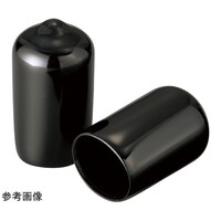 岩田製作所 保護キャップ 丸 1袋(100個入) 黒 HLDP15B