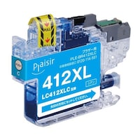 プレジール プレジール LC412XLC対応 汎用インクカートリッジ シアン(顔料) PLEBR412XLC