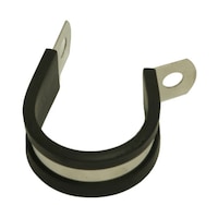 ビットストロング 304ステンレス Pクリップ 絶縁ゴム付き 内径26mm 固定金具 1セット(5個入) BSXIN304SSPCIR45S