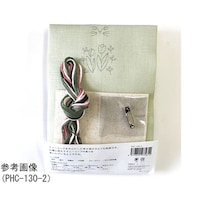 Piece 刺しゅうキット nekogao 刺繍ブローチ ミモザのリース PHC1301