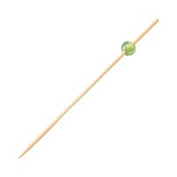ヤマコー 用美 業務用 ビーズ串9cm 緑 1箱(50本×5セット入) yamaco21604X5