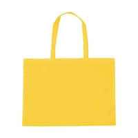 アーテック カラー不織布バッグ 軽くて丈夫な肩掛けできる不織布バッグ 黄 1箱(10枚入) ATC11425X10