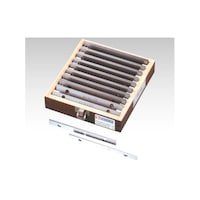ヴァーテックス 精密スチールパラレルブロックセット 1式(10組入) VP018