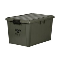 LIV PLUS Boiteコンテナ L ハイ カーキ MA4010