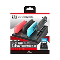 アンサー Switch2用 ジョイコン1・2充電台 旧型・新型を問わずスマートに充電&収納 スイッチ2 ANSSW185BK