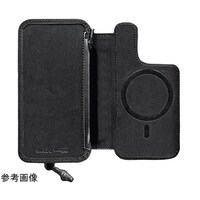 the150 キャッシュレス時代のiPhoneケース Wrapup 栃木レザー iPhone12Pro用 ブラック THE1500013BKTL