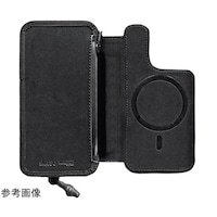 the150 キャッシュレス時代のiPhoneケース Wrapup 栃木レザー iPhone16用 ブラック THE1500022BKTL