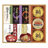 中久 贅沢フリーズドライと海の幸詰合せあわび入・松茸入お吸い物・丸美屋海苔茶漬け ほか 2654035