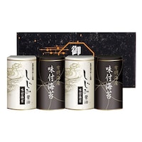 アズワン 有明海産&しじみ醤油味付のりしじみ醤油味付のり(8切8枚2袋)・2628028