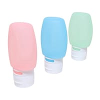 MCO 詰替えボトルセット アソート 60mL やわらかくて絞りやすいシリコン製ボディ 1セット(3個入) MBZBTL2/AS