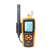 ビットストロング センサー分離型 デジタル温湿度計 スマホ連動 K型熱電対付(50ー300℃) 露点・湿球計測 BSGM1361+