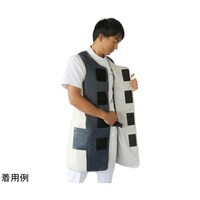 グローバルエンブレイスメディカル 診断用X線防護衣 Dtech エプロン LL ネイビー DTA12