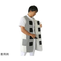 グローバルエンブレイスメディカル 診断用X線防護衣 Dtech エプロン LL グレー DTA15
