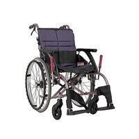 カワムラサイクル WAVITRoo(ウェイビットルー)自走用 座幅42cm 前座高45cm ファブリック WAR2242H ファブリック