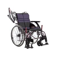 カワムラサイクル WAVITRoo+(ウェイビットループラス)自走用 座幅40cm 前座高45cm ファブリック WARP2240H ファブリック