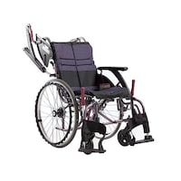 カワムラサイクル WAVITRoo+(ウェイビットループラス)自走用 座幅40cm 前座高47cm ファブリック WARP2240SH ファブリック
