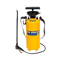 フルプラ プレッシャー式噴霧器 剥離剤用・除草剤用エンプラ製45cmノズル 7L No.5711