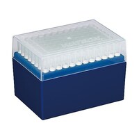 1000μLラージボアフィルターチップ システムラック(PP) 1箱(96本×10ラック入) 124P844CS