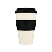 ダイヤモンド タンブラー 400mL エコーヒーカップ Ecoffee Cup 14oz PLA Black×Nature 814 026