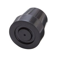 ケイ・ホスピア 交換用杖先ゴム 四点杖用 16mm 黒 杖先ゴム ※2個以上から注文可能(販売価格は1個単位の価格)
