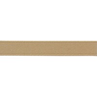 ニホンチュウコウボウ マットサテンリボン 両面仕上げ 巾6mm×15m巻 No.84 ライトブラウン 1巻 BL1200684
