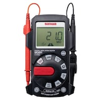 三和電気計器 デジタル絶縁抵抗計セット エレベータ保守用 MG601M