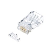 サンワサプライ LANケーブル用コネクター (CAT6A/単線用/10個) EA764BJ25