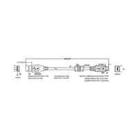 GB microUSBケーブル 50cm 白 2US5412033SIA ※2個以上から注文可能(販売価格は1個単位の価格)