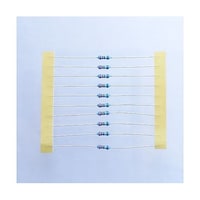Linkman 小型1/2W精密金皮抵抗 2Ω 赤黒黒銀緑 LMFQ50S2R0D ※10本以上から注文可能(販売価格は1本単位の価格)