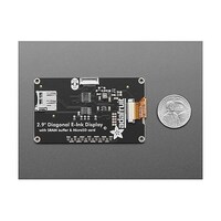 Adafruit Adafruit 2.9インチ 3色eInkディスプレイモジュール(白黒赤) ADA1028