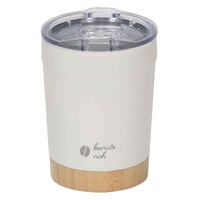 パール金属 タンブラー バリスタリッチ 真空蓋付タンブラー 350mL オフホワイト HC1209