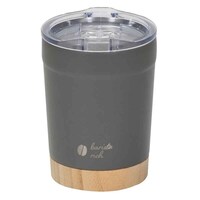 パール金属 タンブラー バリスタリッチ 真空蓋付タンブラー 350mL ウォームグレー HC1210