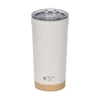 パール金属 タンブラー バリスタリッチ 真空蓋付タンブラー 550mL オフホワイト HC1211