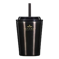 パール金属 カフェマグバリスタ ストロータンブラー 300mL ブラック HC0519