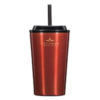 パール金属 カフェマグバリスタ ストロータンブラー 400mL コーヒーチェリー HC0522