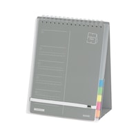 ソニック チェックリスト ズボラ 勉強 要点 100日分 スタンドタイプ グレー SP2441GL