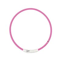 ルークラン ライト 散歩 犬 ループセイフ LEDリング 65 ピンク