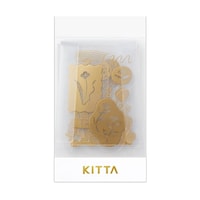 キングジム キッタフレーク(ハナウタ) 1セット(15枚×5個入) KITF003