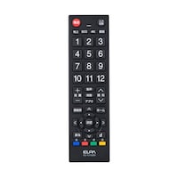 朝日電器 テレビリモコン ブラック RCTV102BK