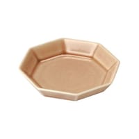 ヤマコー 八角小皿 桃 29161