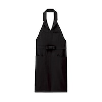 サーウ゛ォ カマーエプロン 飲食店 カフェ 作業用 ブラック L TR3606B9