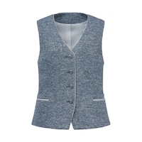 サーウ゛ォ ベスト レディース オフィス 制服 事務服 ブルーグレー 11 GVEL2607B7