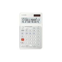 カシオ 人間工学電卓(ジャストサイズ) JE12DLWEN