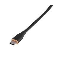 ナカバヤシ やわらかシリコンケーブル PD対応TypeCケーブル 1m/ブラック ZUHCCPD210BK