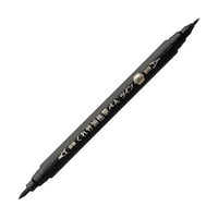 呉竹 くれ竹 油性筆ぺん ツイン 黒・セリース TSA010S ※2本以上から注文可能(販売価格は1本単位の価格)